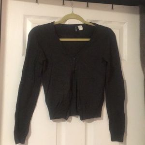 Charcoal cardigan